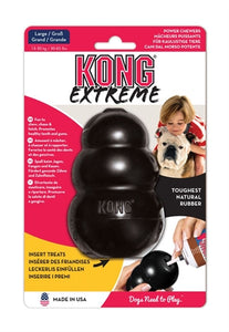 Kong Extreme Zwart LARGE 7X7X10 CM