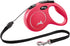 Flexi Rollijn Classic Cord Rood M 5 Mtr