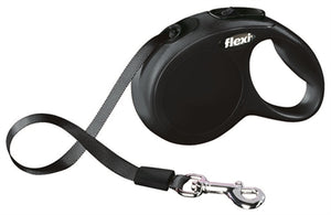 Flexi Rollijn Classic Tape Zwart Xs 3Mtr