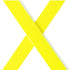 FLEXI ROLLIJN GIANT TAPE NEON ZWART / GEEL