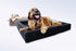Bia Bed Fleece Hoes Hondenmand Grijs Bia-4 85X70X15 Cm