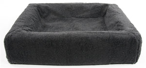 Bia Bed Fleece Hoes Hondenmand Grijs Bia-7 120X100X15 Cm
