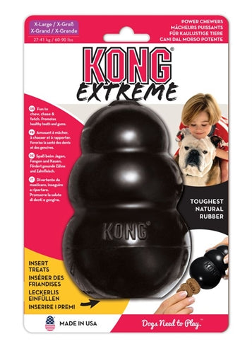 Kong Extreme Zwart XL 9X9X12,5CM