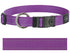Rogz For Dogs Lumberjack Halsband Paars 25 MMX43-73 CM