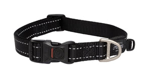 Rogz For Dogs Fanbelt Halsband Zwart 20 Mmx34-56 Cm