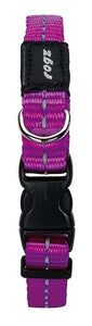 Rogz For Dogs Nitelife Halsband Paars 11 MMX20-32 CM