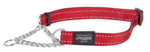 ROGZ FOR DOGS FANBELT HALFSLIP HALSBAND ROOD