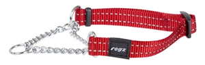 Rogz For Dogs Snake Halfslip Halsband Rood 16 Mmx32-44 Cm
