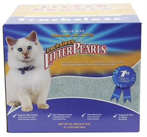 Litter Pearls Crystal Clear Litter Pearls Trackless Kattenbakvulling 18,6 LTR 8,9 KG