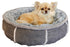 Rosewood Hondenmand Pluche Donut Grijs 51X51X13 Cm
