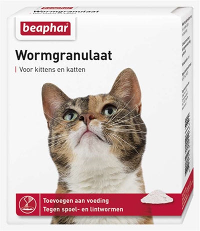 Beaphar Wormgranulaat Kitten / Kat 4X1 GR