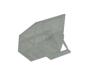 Merkloos Gabber Kapbak Speciaal Transparant 7X3,5X3,5 CM