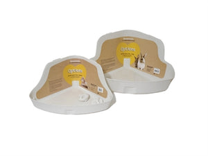 Rosewood Konijnentoilet Hoek Creme 31X22X15 CM