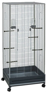 Voltrega Voliere 420 Grijs / Grijs 65X54X150 CM