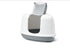 Savic Hoek Kattenbak Nestor Grijs / Wit 58,5X45,5X40 Cm