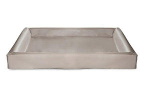 Bia Bed Kunstleer Hoes Hondenmand Taupe Bia-7 120X100X15 Cm