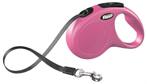 Flexi Rollijn Classic Tape Roze S 5 Mtr