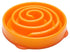 Merkloos Slo-Bowl Feeder Mini Coral Spiraal Oranje 22X22X5 Cm