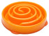 Merkloos Slo-Bowl Feeder Mini Coral Spiraal Oranje 22X22X5 CM