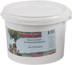 Dierendrogist Back To Nature Premium Kruidenmix Met 33 Kruiden 900 Gr