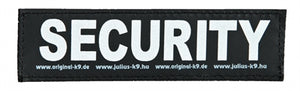 Julius K9 Labels Voor Power-Harnas / Tuig Security SMALL