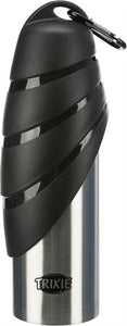 Trixie Drinkfles Rvs Met Plastic Drinkbakje Assorti 750 ML