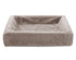 Bia Bed Fleece Hoes Hondenmand Taupe Bia-3 70X60X15 Cm