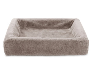 Bia Bed Fleece Hoes Hondenmand Taupe Bia-4 85X70X15 Cm