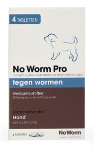 Exil No Worm Pro Hond S 4 TBL