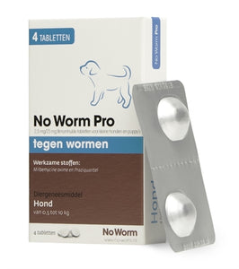 Exil No Worm Pro Hond S 4 TBL