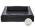 Bia Bed Hondenmand Orthopedisch Zwart Bia-4 85X70X15 Cm