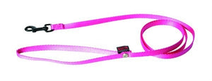 Martin Hondenriem Nylon Roze 120X1 Cm