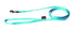 Martin Hondenriem Nylon Turquoise 120X1 CM