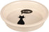 Trixie Voerbak Keramiek Wit Met Silhouette Kat 250 Ml 13 Cm