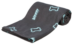 Trixie Barney Fleece Hondendeken Grijs 150X100Cm