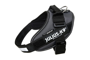 Julius K9 Idc Power-Harnas / Tuig Voor Labels Antraciet MAAT 0/58-76 CM