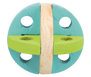 Trixie Speel En Snackbal Hout 8 CM