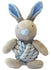 Little Rascals Knottie Bunny Touwbal Konijn Blauw 20X15X8 CM