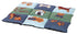 Trixie Hondenkussen Patchwork Blauw / Groen 80X55X3 Cm