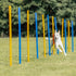 Trixie Dog Activity Agility Slalom Stokken Blauw / Oranje 115X3 Cm 12 St