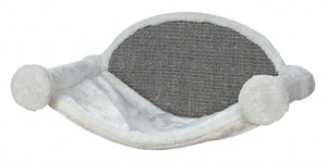 TRIXIE KATTENMAND HANGMAT VOOR AAN DE MUUR WIT / GRIJS