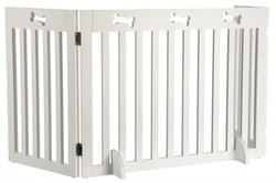 Trixie Hondenhek Afsluithek Wit 3 Panelen 82-124X61 Cm