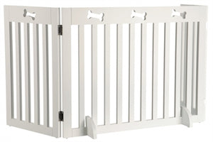 Trixie Hondenhek Afsluithek Wit 3 Panelen 82-124X61 Cm