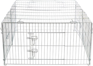 Trixie Natura Knaagdierren Met Dak Gegalvaniseerd Metaal 144X58X116 CM