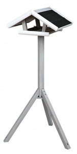Trixie Natura Voederhuis Met Standaard Grijs / Wit 46X22X44 CM / 115 CM