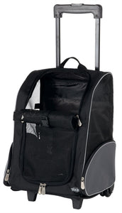 Trixie Reismand Trolley Zwart / Grijs 32X25X45 Cm