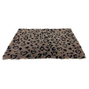 Martin Vetbed Print Luipaardprint Beige / Zwart Gerecycled 75X50 Cm