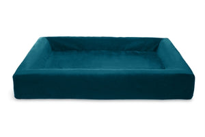 Bia Bed Royal Fluweel Hoes Voor Hondenmand Petrol BIA-80 100X80X15 CM