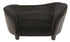 Enchanted Pet Enchanted Hondenmand Sofa Ultra Pluche Snuggle Wicker Zwart 68X41X38 CM