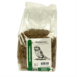 Merkloos Meelwormen Gedroogd 200 GR